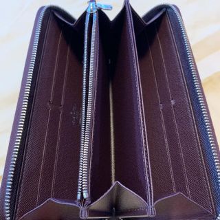 LOUIS VUITTON - ルイヴィトン 長財布(ラウンドファスナー) パープル