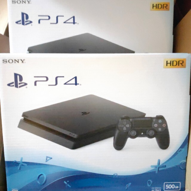 PlayStation4 - 2台 PS4 プレイステーション4 ジェット・ブラック 500GB