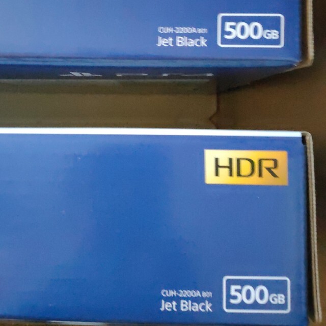 2台 PS4 プレイステーション4 ジェット・ブラック 500GB