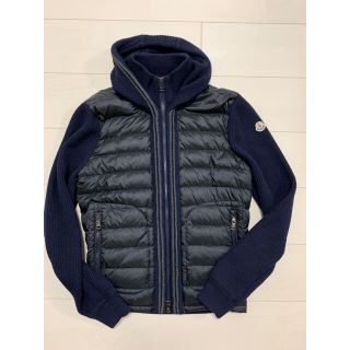 モンクレール(MONCLER)のモンクレール  ダウンニット　パーカー　Mサイズ(ダウンジャケット)