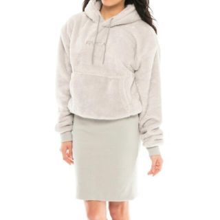 ルーカ(RVCA)のパーカー RVCA レディース SHERPA HOODIE DRESS パーカー(ひざ丈ワンピース)