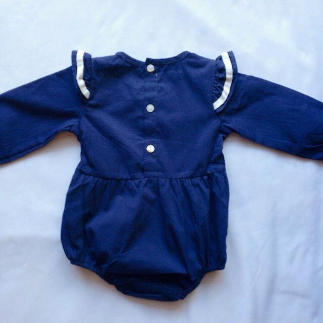 ZARA KIDS(ザラキッズ)のセーラーロンパース キッズ/ベビー/マタニティのベビー服(~85cm)(ロンパース)の商品写真