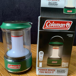 コールマン(Coleman)のコールマン/Coleman バッテリーガードLED ランタン/200（グリーン）(ライト/ランタン)