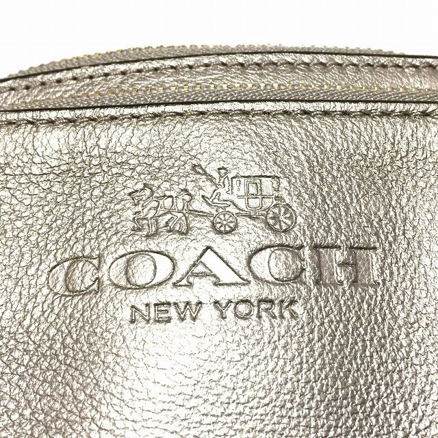 COACH(コーチ)のコーチ コインケース美品  - F63314 レザー レディースのファッション小物(コインケース)の商品写真