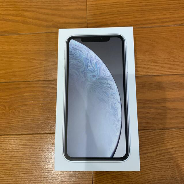 新品 iPhoneXR 128GB SIMフリー 白White 新品未使用