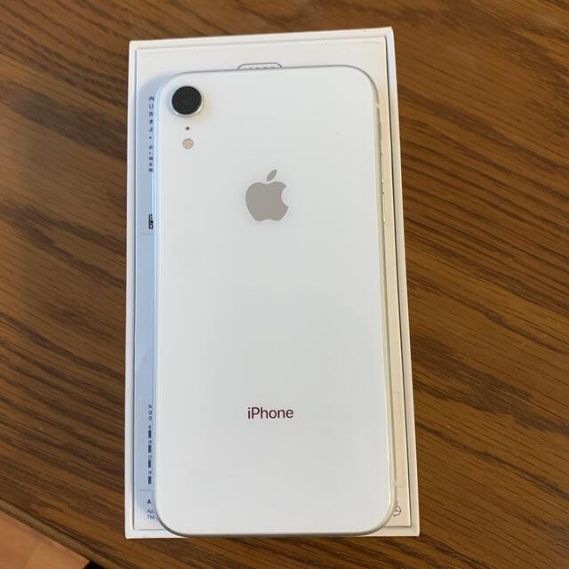 iPhoneXR 128GB 白　ホワイト　simフリー　美品 3