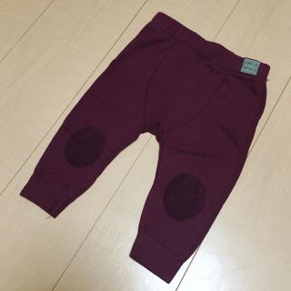 ザラキッズ(ZARA KIDS)のニーパッチ風 ボルドーパンツ(パンツ)