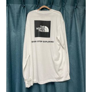 ザノースフェイス(THE NORTH FACE)のバックプリント ノースフェイス ロングTシャツ(Tシャツ/カットソー(七分/長袖))