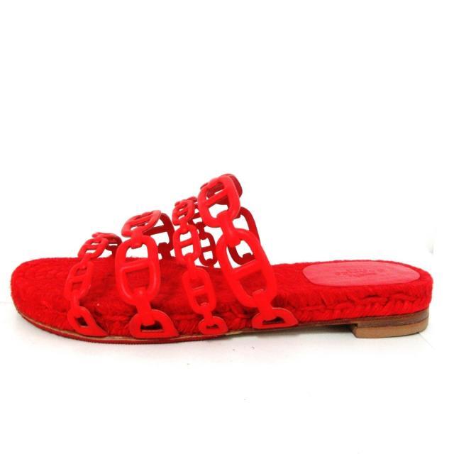 エルメス ミュール 36 レディース レッド towinglouisvilleky.com