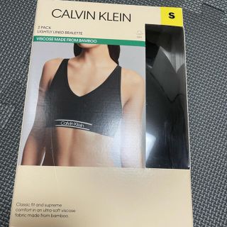 カルバンクライン(Calvin Klein)のカルバンクライン　ブラ　サイズS ２つ入り　使用は無し(ブラ)