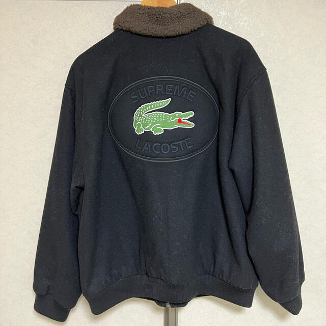 Supreme Lacoste Wool bomber jacket | hartwellspremium.com