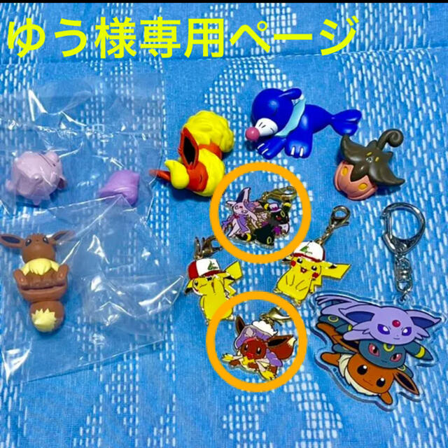 ポケモン(ポケモン)のゆう様専用ページ エンタメ/ホビーのフィギュア(ゲームキャラクター)の商品写真