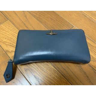 ヴィヴィアンウエストウッド(Vivienne Westwood)のviviennewestwood 長財布　ブルー(財布)