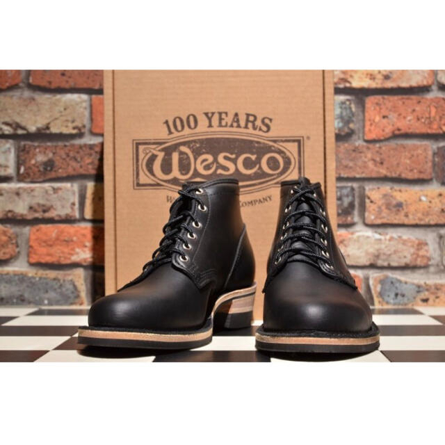 Wesco(ウエスコ)の【超希少】100周年限定 WESCO PACKER カスタム 9.5E 6インチ メンズの靴/シューズ(ブーツ)の商品写真