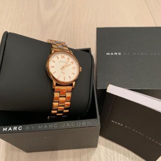 マークバイマークジェイコブス(MARC BY MARC JACOBS)のMARC BY MARC JACOBS 腕時計 ピンクゴールド(腕時計)