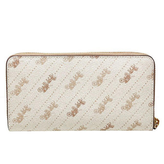 商品未使用COACH クリームホースアンドキャリッジドットプリント