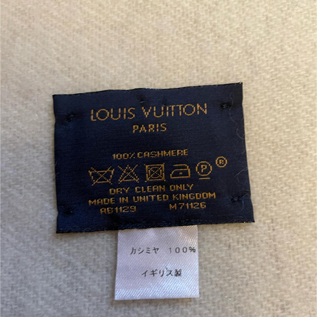 LOUIS VUITTON(ルイヴィトン)のルイヴィトン　カシミアマフラー レディースのファッション小物(マフラー/ショール)の商品写真