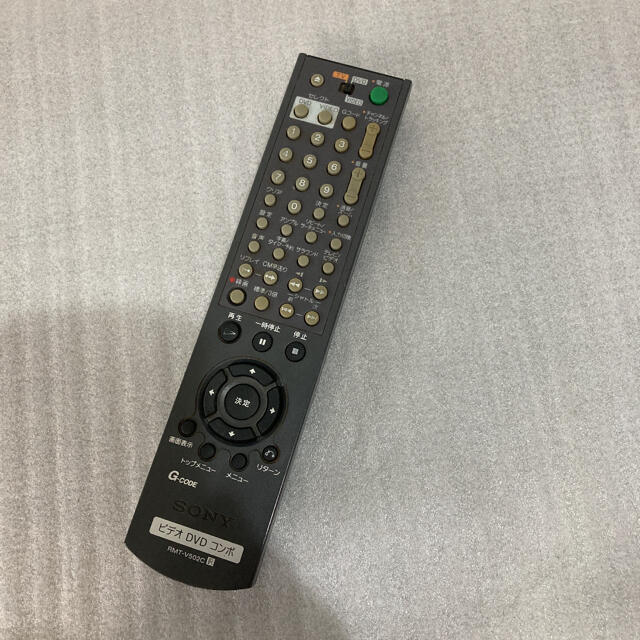 SONY(ソニー)の【完動品】SONY SLV-D373P DVD/VHS 一体型 ビデオデッキ スマホ/家電/カメラのテレビ/映像機器(DVDプレーヤー)の商品写真