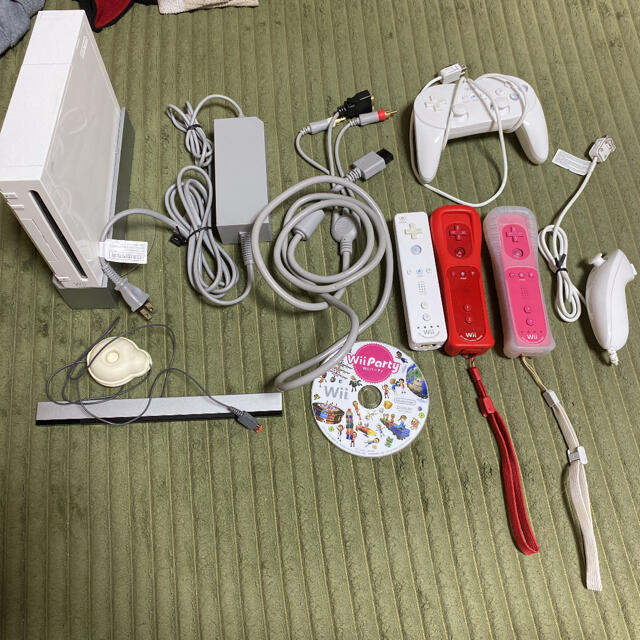 Wii 本体 コントローラー ヌンチャク ソフト