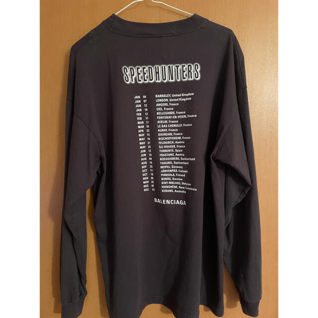 BALENCIAGA - balenciaga スピードハンターズ ロンTの通販 by BALENCIAGA - balenciaga スピードハンターズ ロンTの通販 by