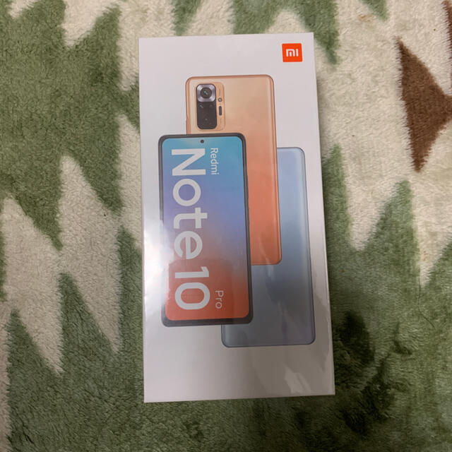 【新品未開封】Xiaomi Redmi Note 10 Pro OnyxGray スマホ/家電/カメラのスマートフォン/携帯電話(スマートフォン本体)の商品写真
