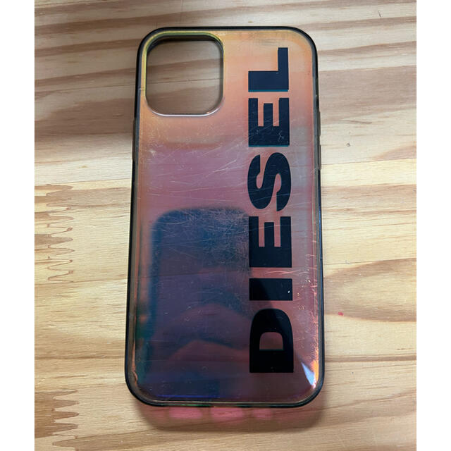 DIESEL(ディーゼル)のDIESEL iPhone12 ケース　中古 スマホ/家電/カメラのスマホアクセサリー(iPhoneケース)の商品写真