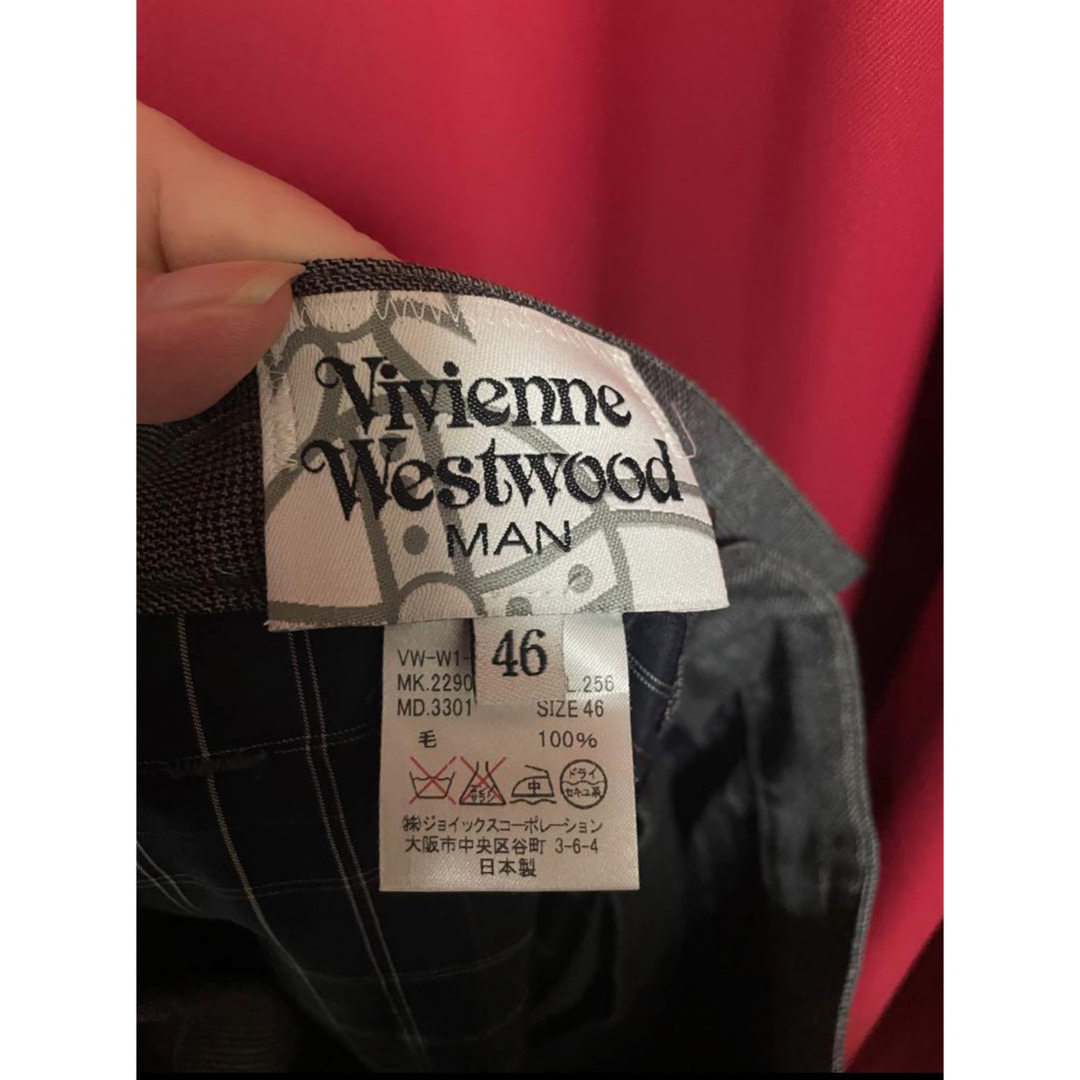 ☆美品☆46  Vivienne Westwood MAN チェックねじれパンツ