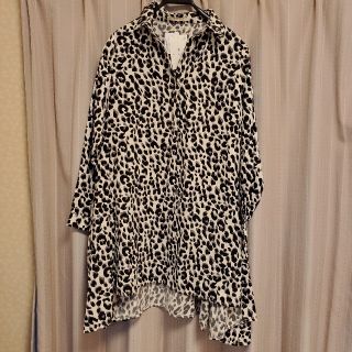 ブージュルード(Bou Jeloud)のヒョウ柄　チェニックブラウス　新品 Bou Jeloud(チュニック)