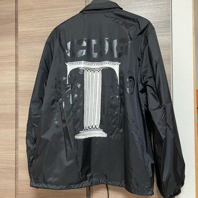 CDG x STUSSY COACH JACKET BLACK Medium