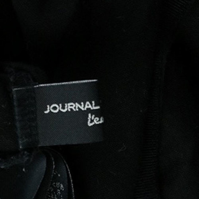 JOURNAL STANDARD(ジャーナルスタンダード)のジャーナルスタンダードレサージュ ワンピース ロング ドレープ 半袖 F 黒 レディースのワンピース(ロングワンピース/マキシワンピース)の商品写真