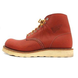 レッドウィング(REDWING)のレッドウィング ショートブーツ レースアップ US7.5 25.5cm 茶(ブーツ)