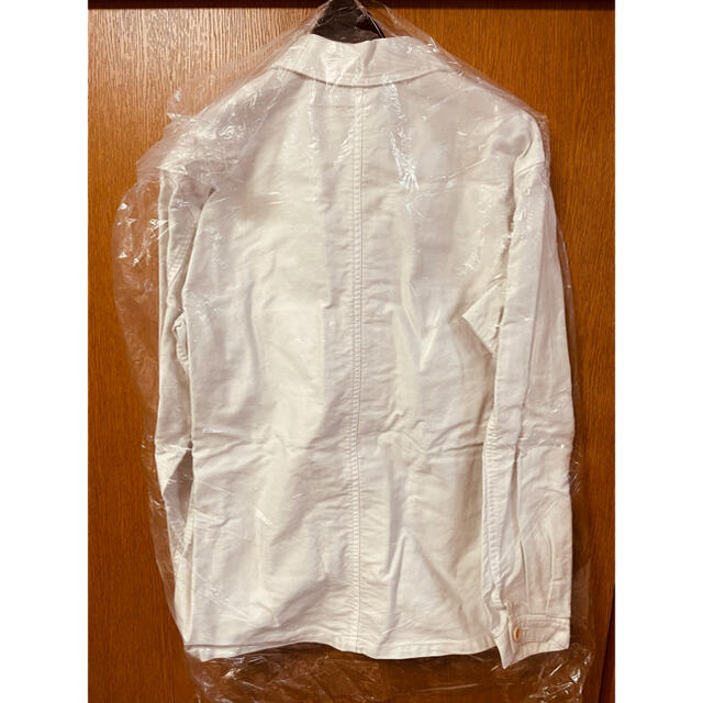 SlowGun(スロウガン)のAUBERGE CHARBON BLANC ホワイト モールスキン ARCH別注 メンズのジャケット/アウター(カバーオール)の商品写真