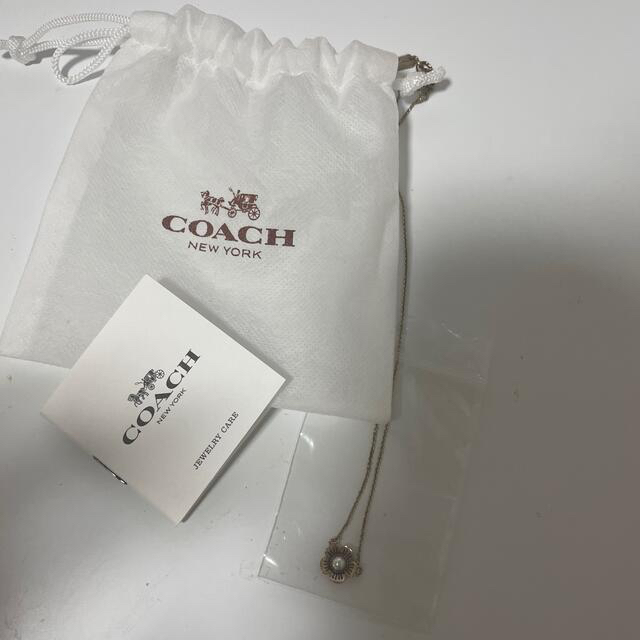 COACH(コーチ)の最終値下げ　保存袋・説明書付き　coach ネックレス レディースのアクセサリー(ネックレス)の商品写真