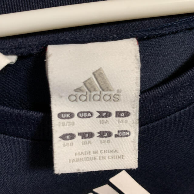 adidas(アディダス)のadidas アディダス　サッカーウェア　長袖　140cm キッズ/ベビー/マタニティのキッズ服男の子用(90cm~)(Tシャツ/カットソー)の商品写真