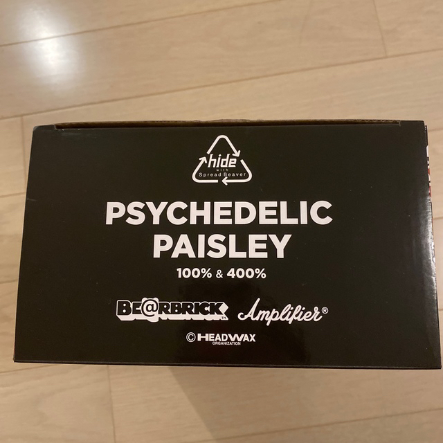 MEDICOM TOY(メディコムトイ)のBE@RBRICK Psychedelic Paisley 100％&400％ エンタメ/ホビーのフィギュア(その他)の商品写真