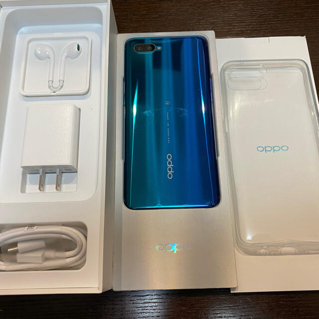 OPPO RENO A ブルー 128GB