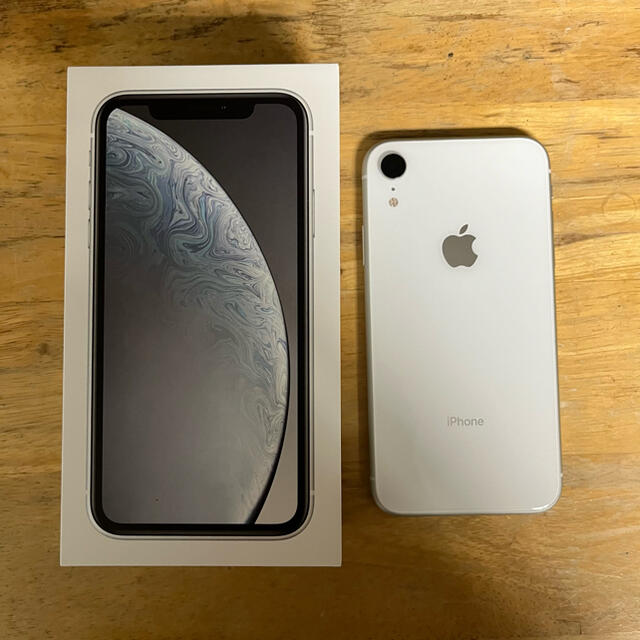 iPhone XR White 64 GB SIMフリーアップル