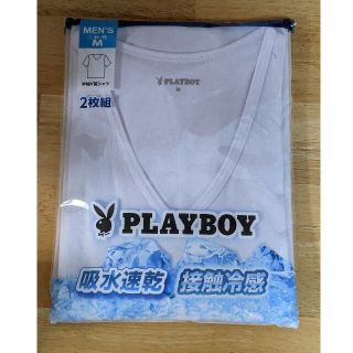 プレイボーイ(PLAYBOY)のたくのしん様専用　プレイボーイメンズ半袖V首シャツ2枚組新品(その他)