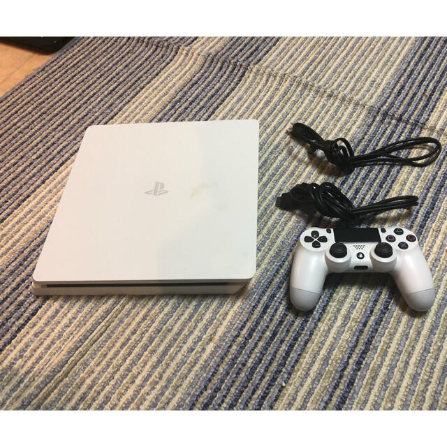 ゲームPlayStation4 4CUH-2200 500GBグレイシャーホワイト