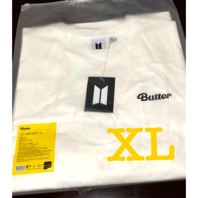 ‼️連休値下げ‼️BTS Butter Tシャツ 公式　XL