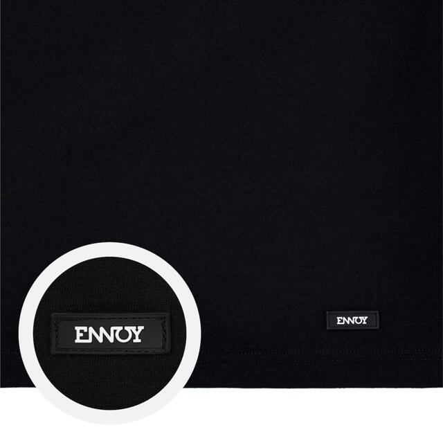 ennoy PACK T-SHIRTS 1枚 Lサイズ 左裾ロゴ