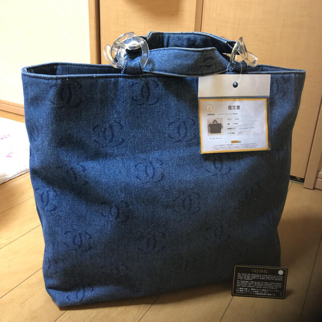 スペシャルオファ CHANEL デニム生地 トートバッグ CHANEL - トート