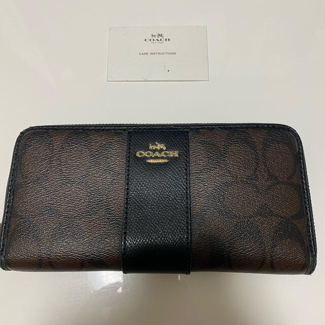 COACH(コーチ)のcoach コーチ長財布　シグネチャー レディースのファッション小物(財布)の商品写真