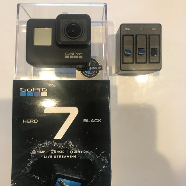 GoPro(ゴープロ)の【のん様専用】■GoPro hero7 black 豪華付属品多数！ スマホ/家電/カメラのカメラ(ビデオカメラ)の商品写真