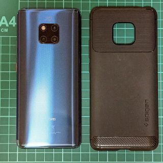 ファーウェイ(HUAWEI)のHUAWEI Mate 20 Pro ミッドナイトブルー(スマートフォン本体)