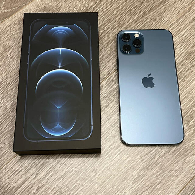 【美品】iPhone 12 Pro パシフィックブルー128 GB SIMフリー