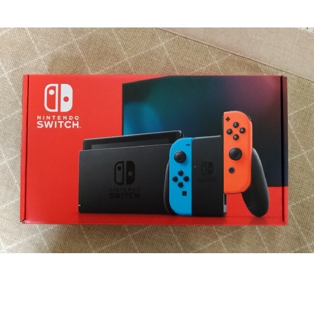 ニンテンドースイッチ　JOY-CON ネオンブルー/ネオンレッド