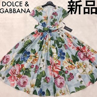 ランキングや新製品 美品 ドルチェ ガッバーナ Dolce Gabbana 花柄 箱付 ワンピース ドルチェ ガッバーナ