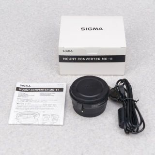 SIGMA - Sigma シグマ MC-11 CANON EF-E ソニー用 美品 元箱等付属の