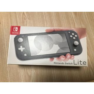 ニンテンドースイッチ(Nintendo Switch)のNintendo Switch Liteグレー(家庭用ゲーム機本体)